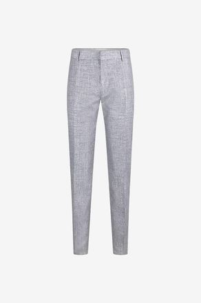 Alexander McQueen Slim-Fit-Hose aus Lurex Cigarette Metallic Tailoring
