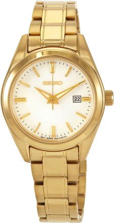 Seiko Neo Classic Quartz Silver Dial Ladies Watch SUR632P1