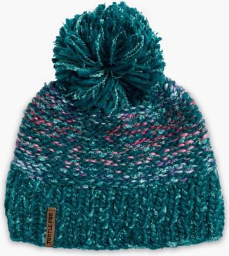 Turtle Fur Firefly Pom Winter Hat in Emerald at Nordstrom