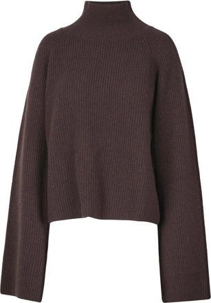 Jucca Coltruien - Dames - Coltruien - Bruin - XS - Wol - Truien & Vesten