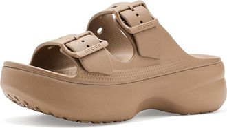 Crocs Saturday Platform Sandals Womens Dress Sandals Sepia : 10 M, Synthetic