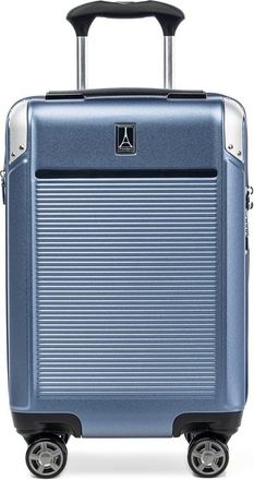 Travelpro Platinum Elite Hardside Expandable Compact Carry-On 20-Inch Spinner in Dark Sky Blue at Nordstrom