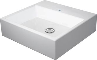 Duravit Duravit - Lavabo Vero Air 50x47cm, Sin Rebosadero, Con Banco Con
