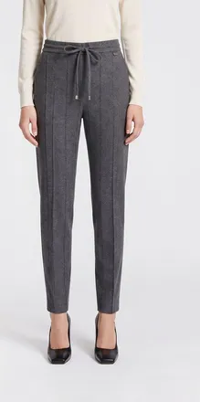 Fabiana Filippi Striped Straight-Leg Wool-Blend Jogger Trousers