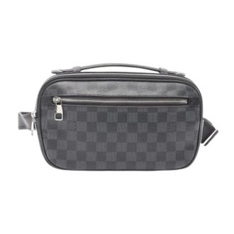 Louis Vuitton Pre-owned Belt Bags, male, Black, Size: ONE SIZE Pre-owned Ambler Body Bag