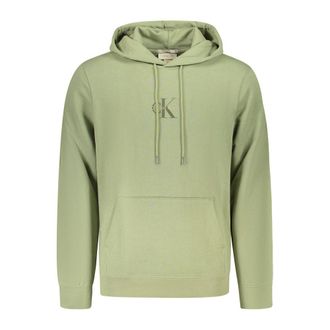 Calvin Klein Green Cotton Mens Sweatshirt