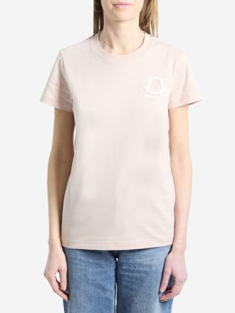 Moncler T-shirt met geborduurd logo