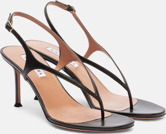 Aquazzura Bikini leather thong sandals
