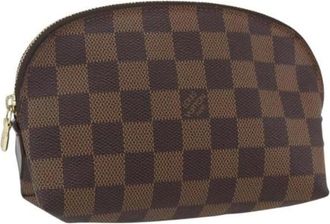 Louis Vuitton Pre-owned Clutches, female, Brown, Size: ONE SIZE Pre-owned Clutch