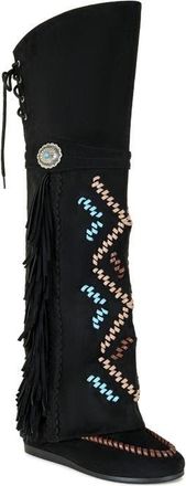 Azalea Wang Edmund Over the Knee Boot in Black at Nordstrom, Size 8.5