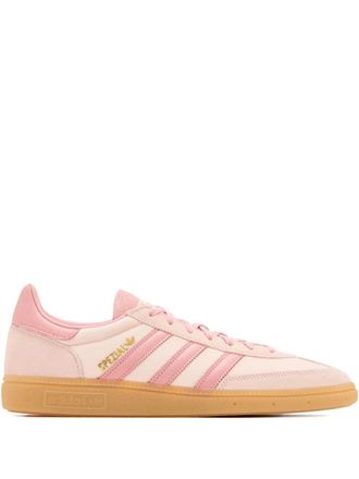 adidas Handball Spezial suede three-stripe trainers - Pink