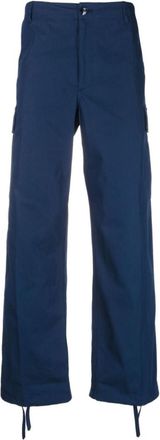 Kenzo Navy Blue Cargos Trouser