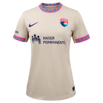 Nike Womens Melanie Barcenas San Diego Wave FC NWSL Game Jersey in Brown | P35862H473SDWF-SDF