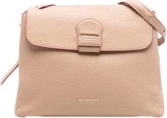 Burberry Pre-owned Cross Body Bags, female, Beige, Size: ONE SIZE Pre-owned The Camberley Satchel