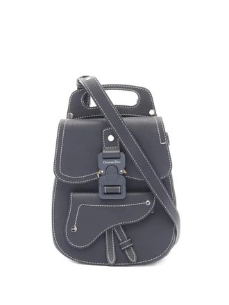 Dior Zaino Gallop in pelle anni 2010 - Blu