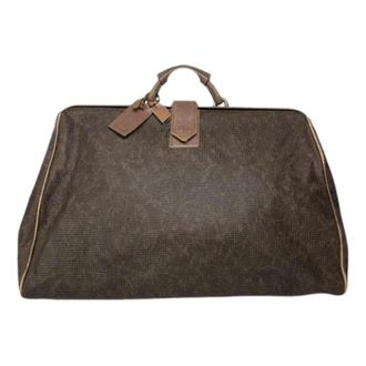 Givenchy Pre-owned Leren Weekendtas - Dames - Pre-owned - Bruin - Maat: ONE Size Leer