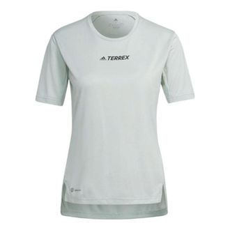 adidas (WMNS) adidas Terrex Multi T-Shirt Asia Sizing Green HI5504