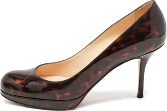 Christian Louboutin Pumps Simple con tacco 85mm - Marrone