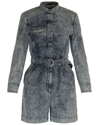 Stella McCartney Stella Mccartney Bleached Denim Romper