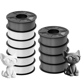 OEM Filamento Per Stampante 3d, Ad Alta Resistenza, Compatibile Con La Maggior Parte Delle Stampanti, Pla Plus 5gy 5wt