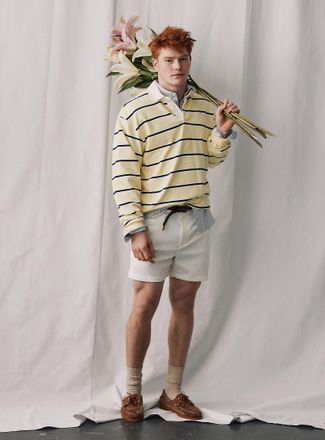 Le 31 Mens Stretch chino short Inseam: 5