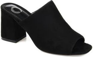 Journee Collection JOURNEE Adelaide Slide Mule Sandal in Black at Nordstrom Rack, Size 9