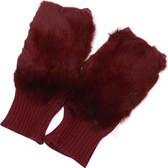 ALPO Red Shearling gloves
