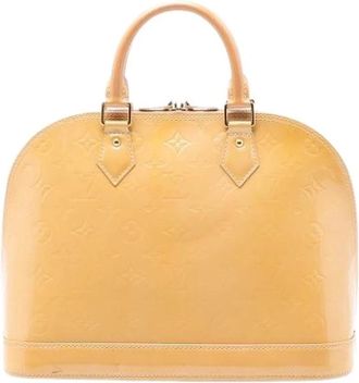 Louis Vuitton Pre-owned Handbags, female, Beige, Size: ONE SIZE Pre-owned Alma PM