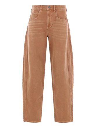 Isabel Marant Oriane jeans - women - Cotton - 36 - Brown