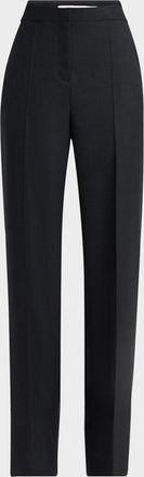Valentino Garavani Cuffed Wool Trousers