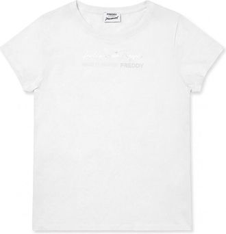 Freddy T-shirt manica corta Make it Happen con perline