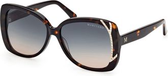 Guess GM0821 52P Womens Sunglasses Tortoiseshell Size 57