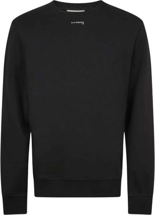 John Richmond Josa Sweatshirt - Heren - Sweatshirts & Hoodies - Zwart - Maat: 2XL Katoen