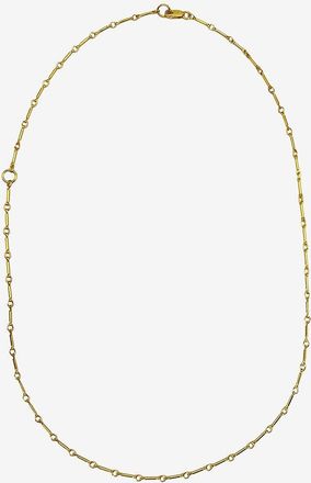 Lizzie Fortunato Halskette aus vergoldetem Messing Confetti Letter