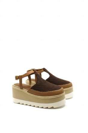 Free People Womens Morning In Mykonos Espadrille In Oak Combo