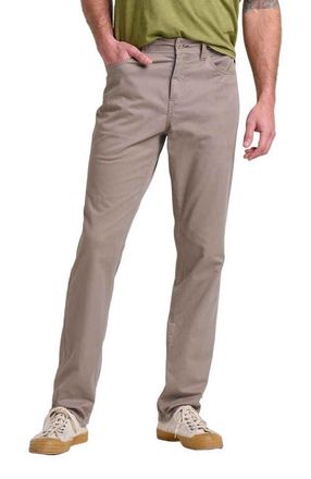 Toad & Co Mission Ridge 5 Pocket Lean Pant in Dark Chino at Nordstrom, Size 38 X 32