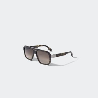 Canada Goose Milford Sunglasses (Men, Havana Khaki/Gradient Brown Smoke, ONESIZE)