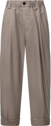 Marni Broeken, Heren, Bruin, L, Wide Broeken