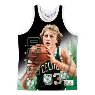 Mitchell & Ness x NBA Boston Celtics Behind The Back Jersey Larry Bird 33 MSTKMI19002-BCEWHITLBI