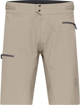 Norr&oslash;na Fj&oslash;r&aring; Flex1 Light Shorts Velohose f&uuml;r Herren | grau/beige