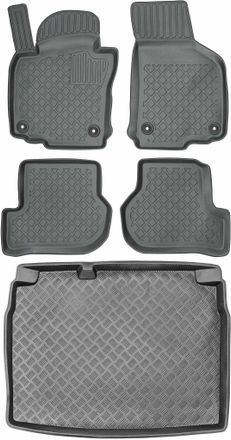 OEM Juego De Alfombrillas Para Coche Y Maletero Para Volkswagen Golf V Hatchback (2003-2009)