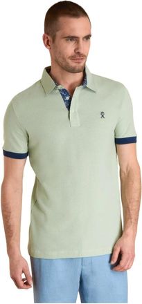 Vicomte A Petersham Polo - Heren - Polos - Groen - S - Katoen - Tops