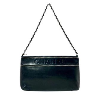 Chanel Pre-owned Clutches, female, Black, Size: ONE SIZE Pre-owned Vintage Shoulder Bag