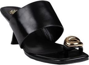 Good Choice Shoes Carmela Toe Loop Sandal in Black at Nordstrom Rack, Size 6.5