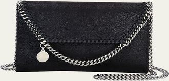 Stella McCartney Mini Falabella Shaggy Deer Wallet on Chain