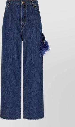 Darkpark high-rise wide-leg jeans