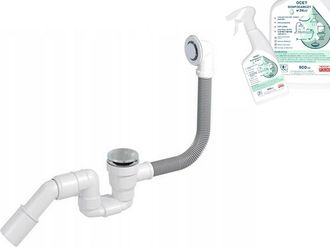 OEM Sif&oacute;n Prevvex Cromado De Clic-clac Bathloc Con Vinagre Dom&eacute;stico