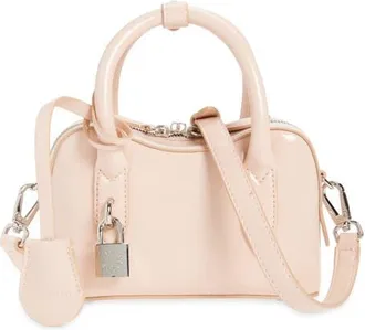 Stella McCartney Tiny Ryder Faux Leather Satchel in Ballet Pink at Nordstrom