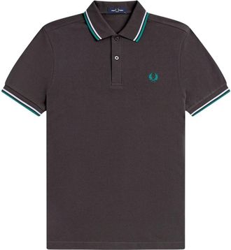 Fred Perry Polo Shirts - Heren - Polos - Bruin - M - Tops