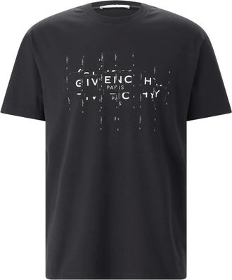 Givenchy Tops, Heren, Zwart, 2Xl, Katoen, T-shirt